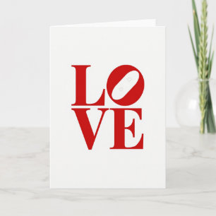 Cartão de Amor com Corações Esboçados Matte