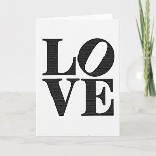 Cartão de Amor com Texto Simples
