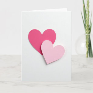 Cartão de Amor Corações Românticos