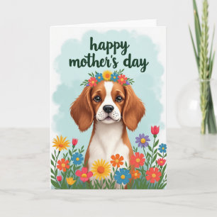 Cartão de Amor de Cachorrinho de Faux Foil