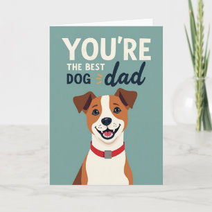 Cartão de Amor de Pai de Cachorro