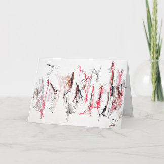 Cartão de "Amor Diário" de Encorajamento a abstrat