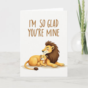Cartão de Amor dos Melhores Felinos Listrados