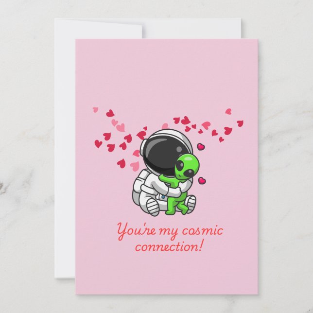 Cartão de Amor Espacial (Frente)