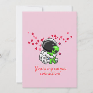 Cartão de Amor Espacial
