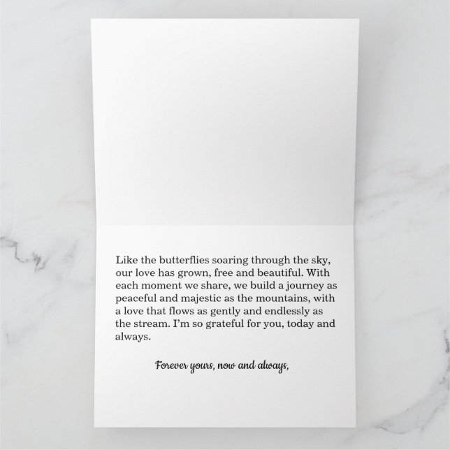 Cartão de Amor Eterno (Interior)