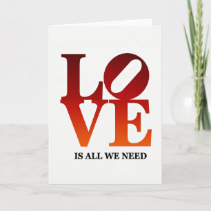 Cartão de Amor Gráfico de Coração