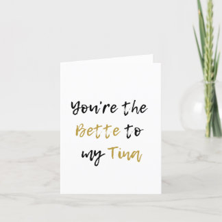 Cartão de amor lésbico