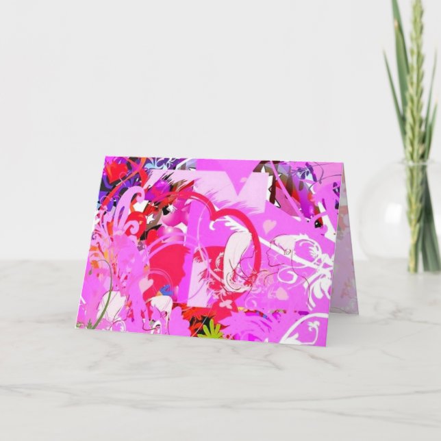 Cartão de Amor pop (Frente)