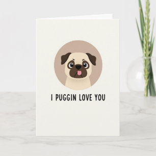 Cartão de Amor por Pug