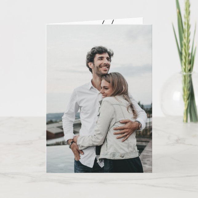 Cartão de Amor Romântico Bom Dia (Frente)