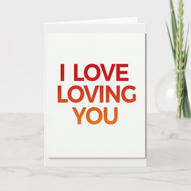 Cartão de Amor Romântico Eu Te Amo (Frente)