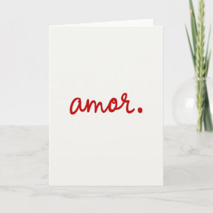 Cartão de Amor Simple Love