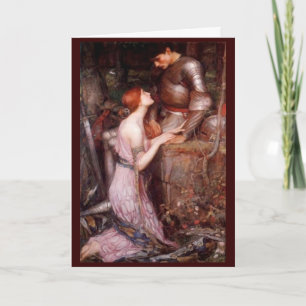 Cartão de Amor Simples Medieval/Renassivo