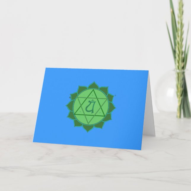 Cartão de Anahata Chakra (Frente)