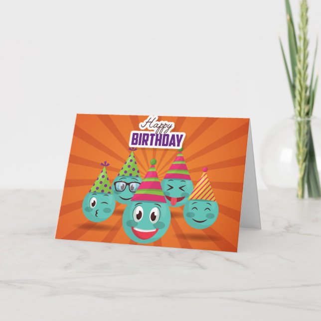 Cartão de Aniversário (Frente)