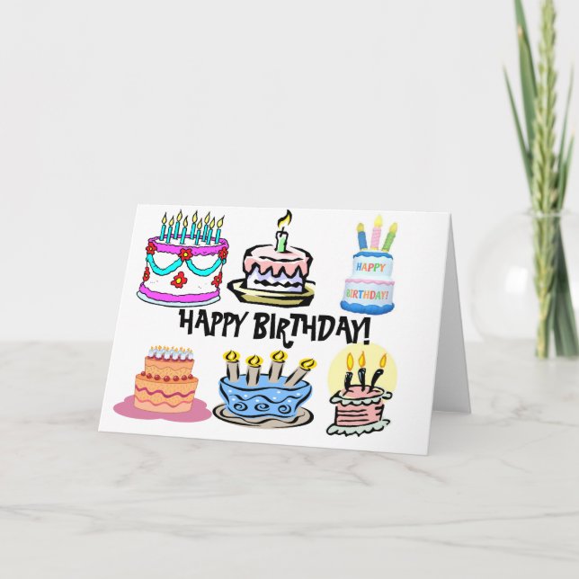 cartão de aniversário (Frente)