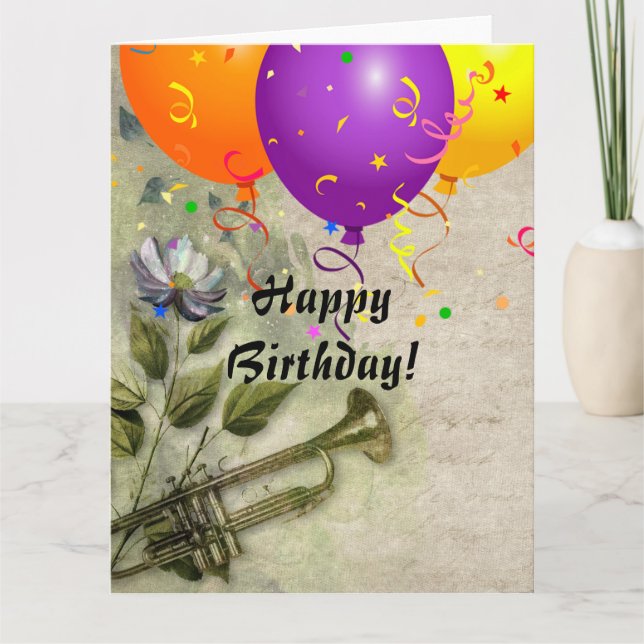 Cartão de Aniversário (Frente)