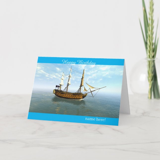 Cartão de aniversário (Frente)