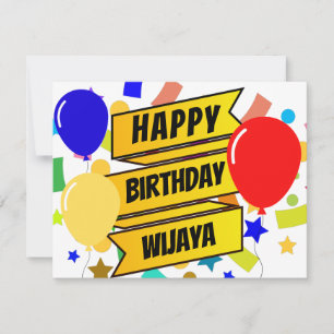 Cartão de Aniversário
