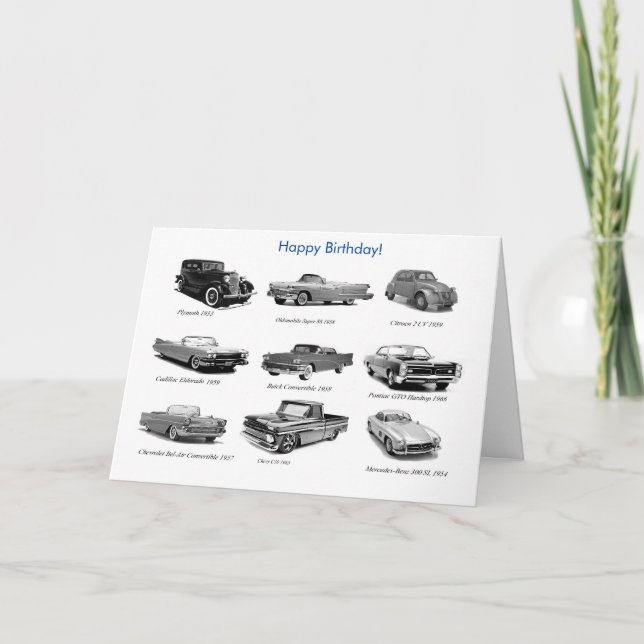 Cartão de Aniversário (Frente)