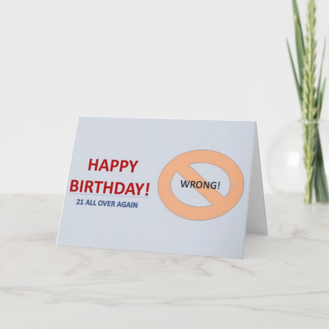 Cartão de Aniversário (Frente)