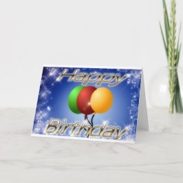 Cartão de aniversário