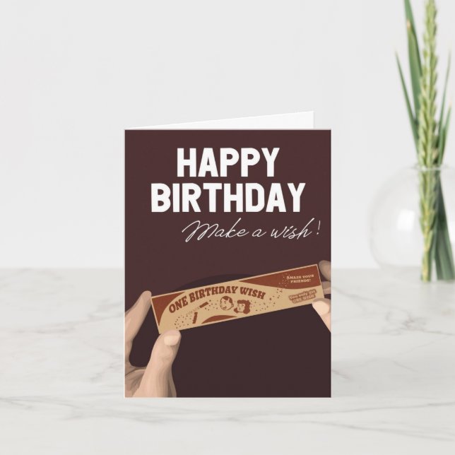 Cartão de Aniversário  (Frente)