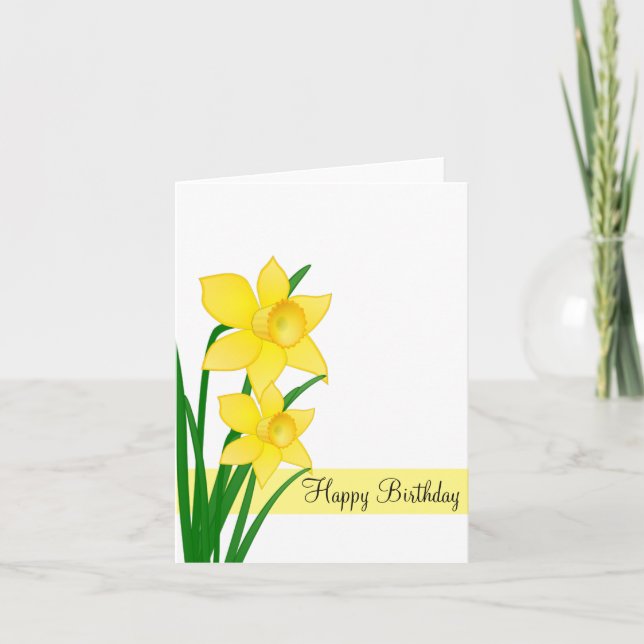 Cartão de Aniversário (Frente)