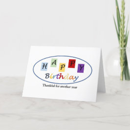 Cartão de Aniversário