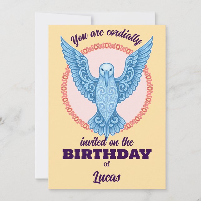 cartão de aniversário (Frente)