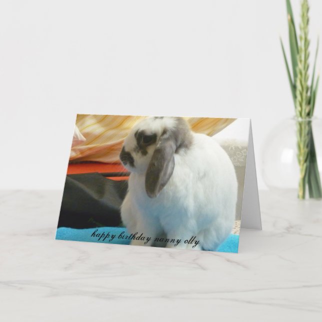 cartão de aniversário (Frente)