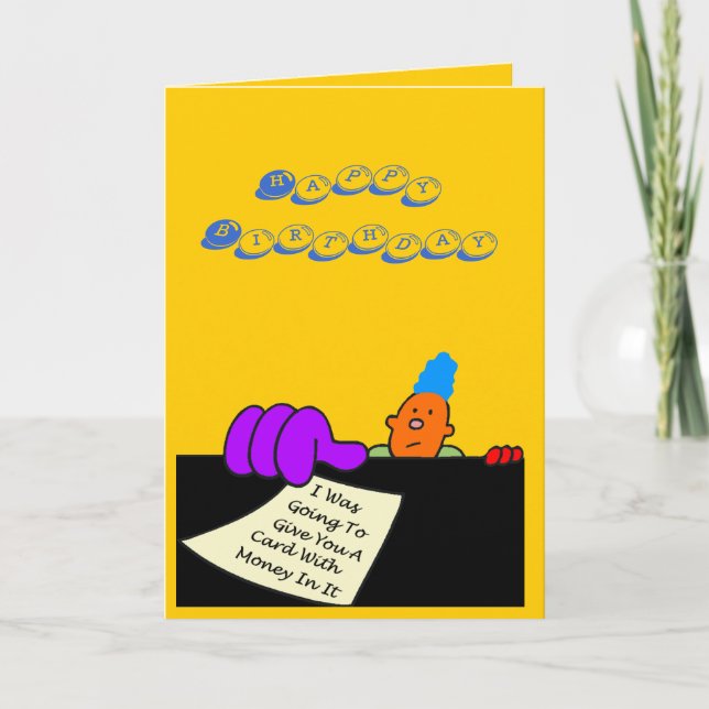 Cartão de Aniversário 1 (Frente)