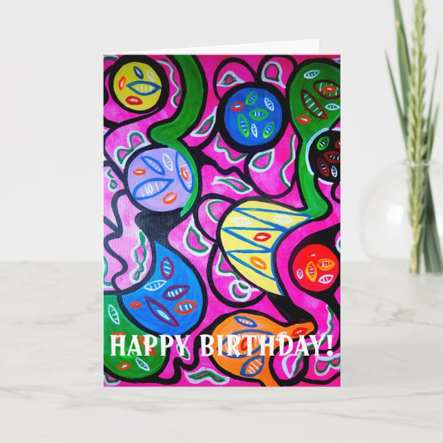 Cartão de aniversário 35 (Frente)