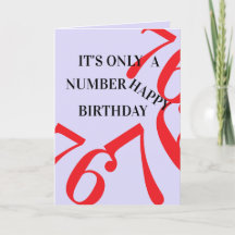 Cartão de aniversário: 76