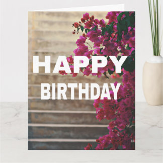 Cartão de aniversário à imagem de rosas bonito ros