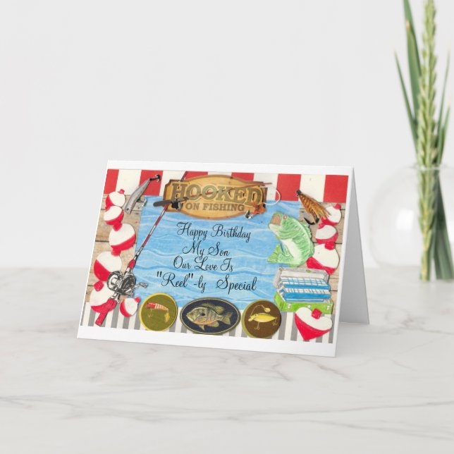 Cartão de aniversário a meu filho especial (Frente)