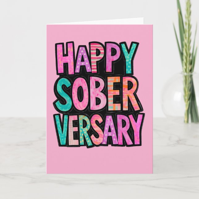 Cartão de aniversário AA com envelope 5x7" (Frente)