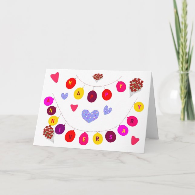 Cartão de aniversário adiciona anos e mensagem (Frente)