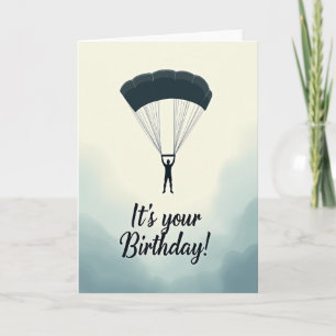 Cartão de Aniversário Aéreo