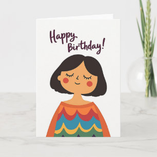 Cartão de Aniversário Alegre Bob