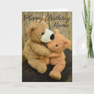 Cartão de aniversário - Amo-te mamã