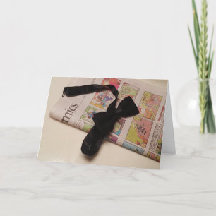 Cartão de Aniversário "Arco Tie História em quadri