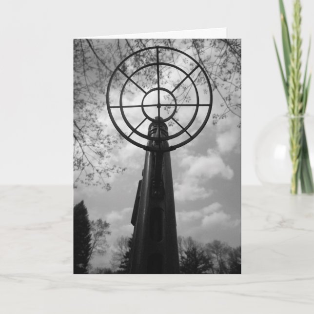 Cartão de Aniversário "Artilharia Pesada da II Gue (Frente)