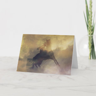 Cartão de aniversário Barrel Racer