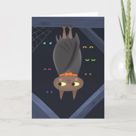 Cartão de Aniversário Bat Bonito