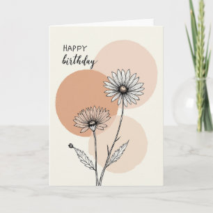 Cartão de Aniversário Blossom Art