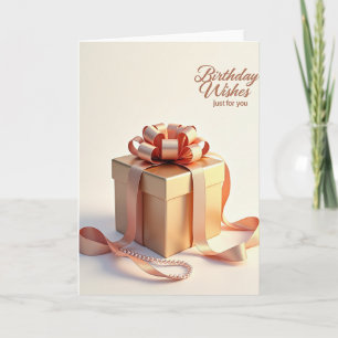 Cartão de Aniversário Caixa Luminosa