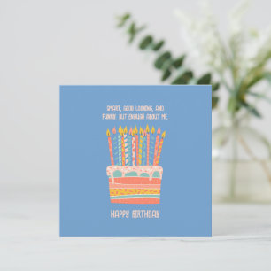 Cartão de Aniversário Cartão de aniversário engraç