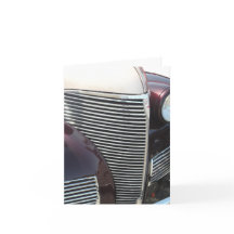 Cartão de Aniversário Clássico Street Rod para Car